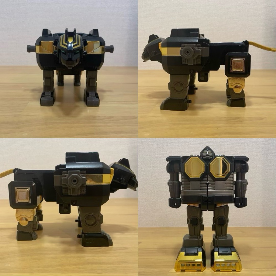 BANDAI - DX超合金星獣合体ギンガイオー ブラックバージョン 星獣戦隊