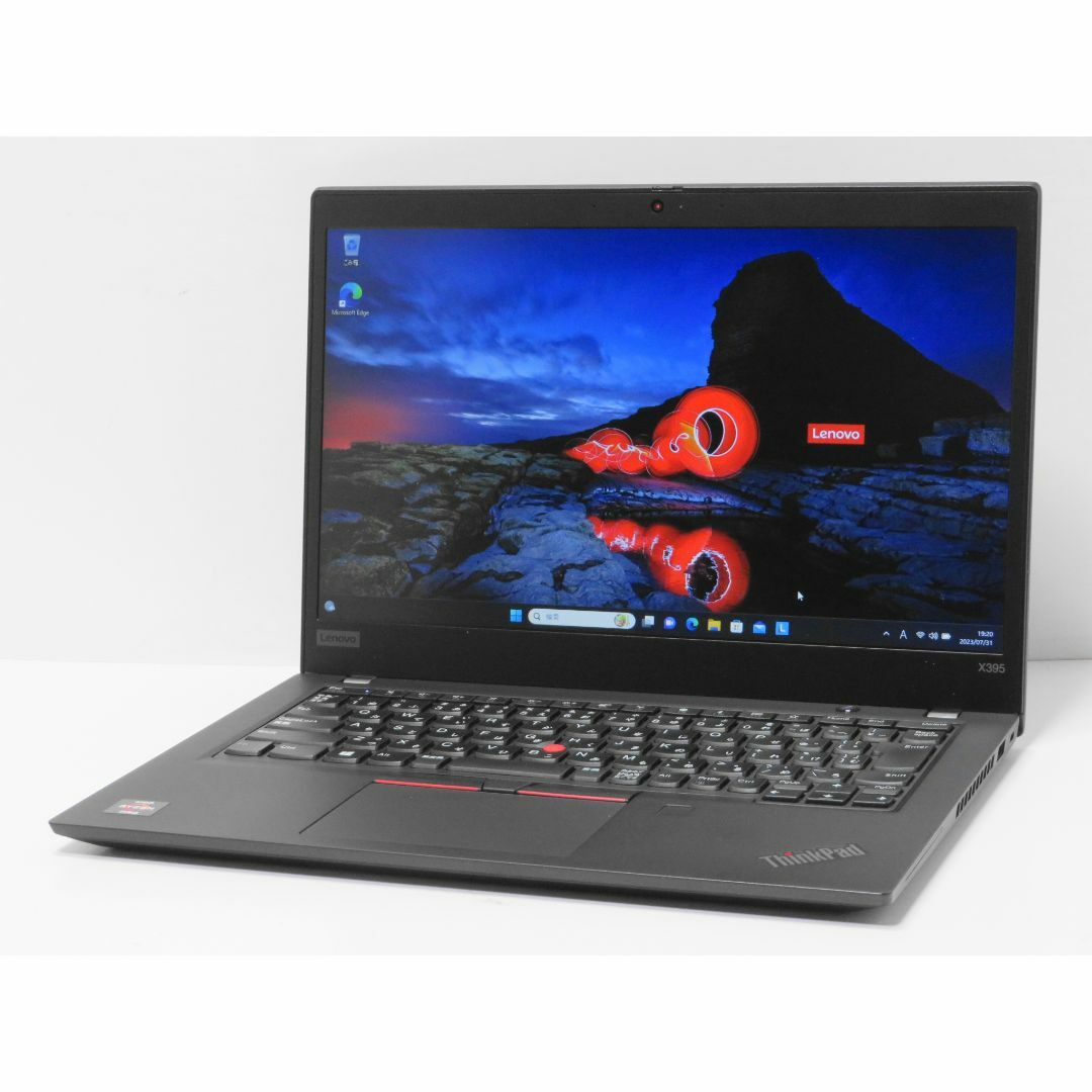 使用523h ThinkPad X395 Ryzen 5 PRO - ノートPC