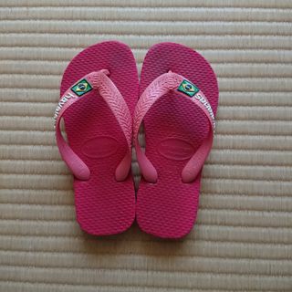 ハワイアナス(havaianas)のハワイアナス ビーチサンダル キッズ  18cm(サンダル)