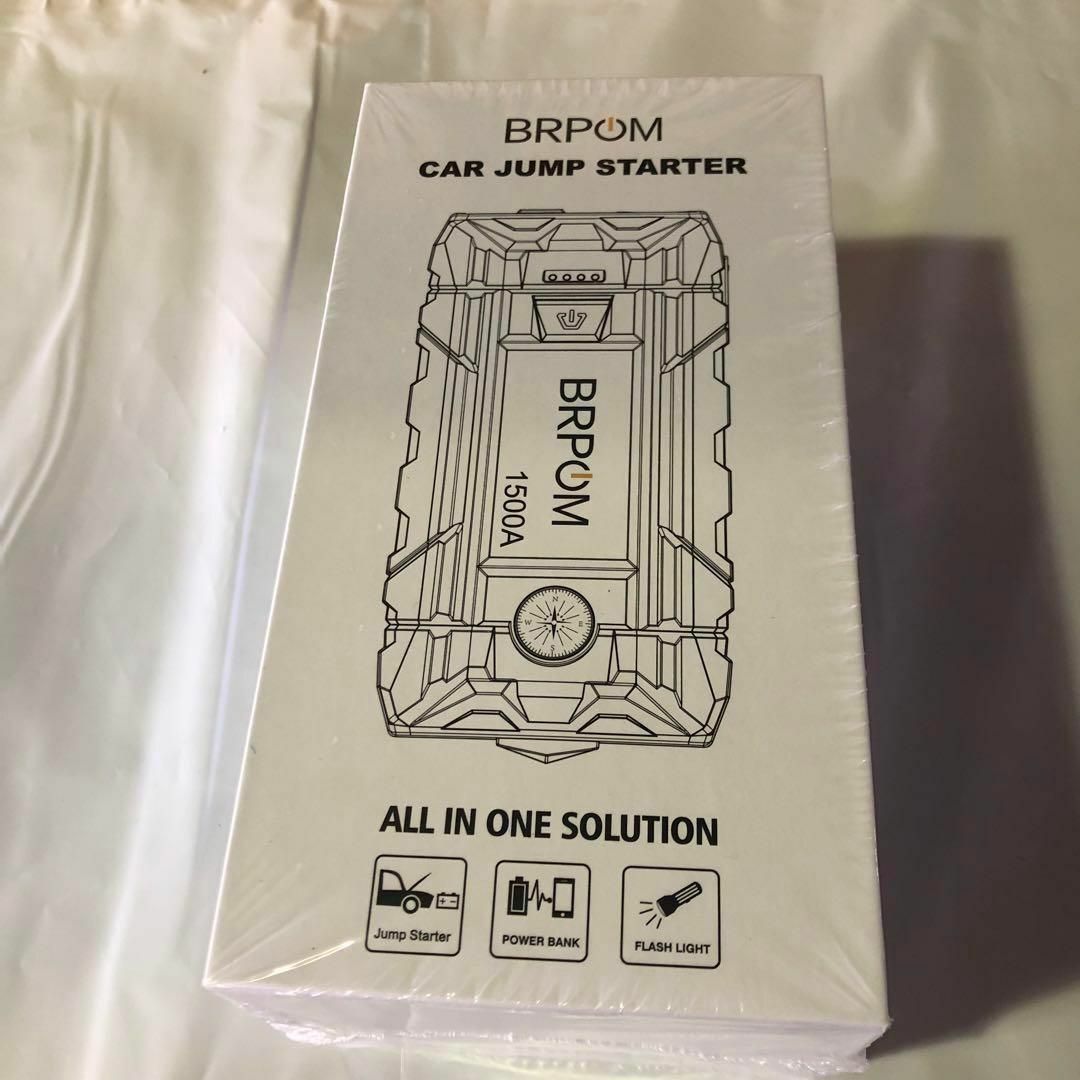 ジャンプスターター 15800mAh 大容量 エンジンスターター 12V 防災の
