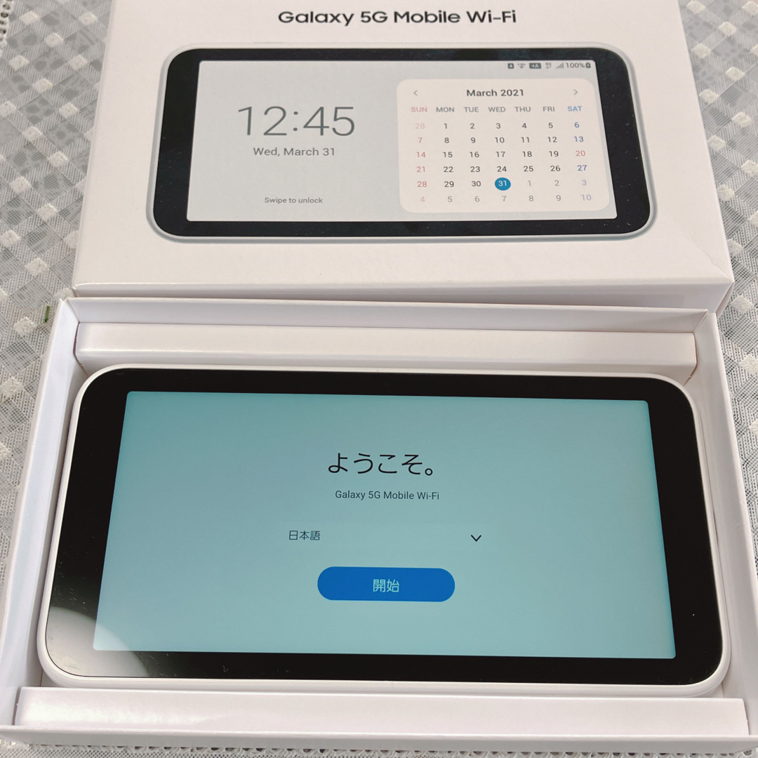 Galaxy 5G Mobile Wi-Fi SCR01