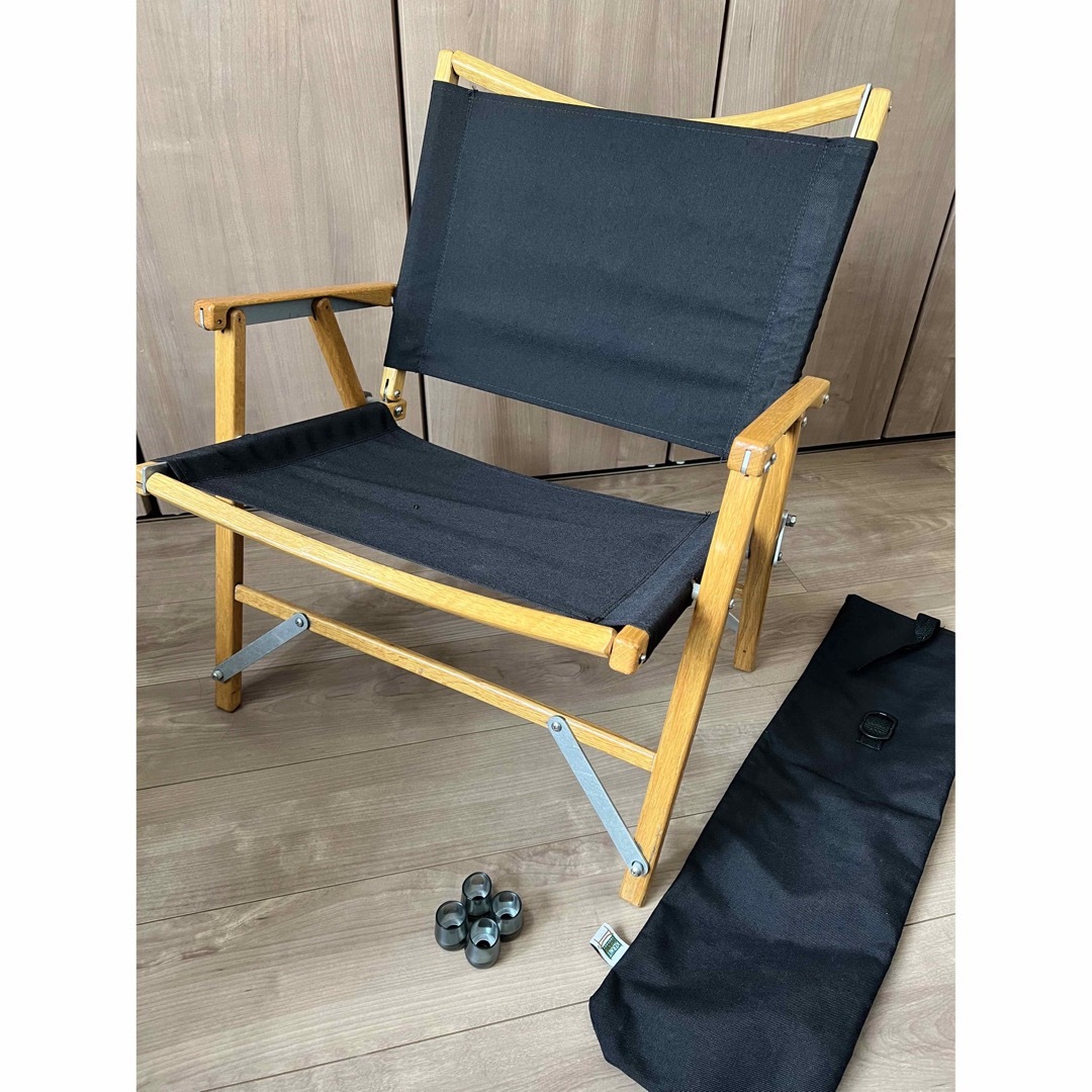 Kermit Chair カーミットチェア ブラック 脚キャップ付 【送料0円