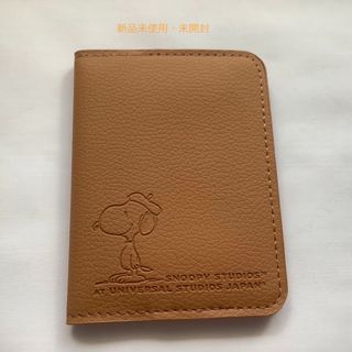 スヌーピー(SNOOPY)の【新品未使用】SNOOPY スヌーピー カードケース(キャラクターグッズ)