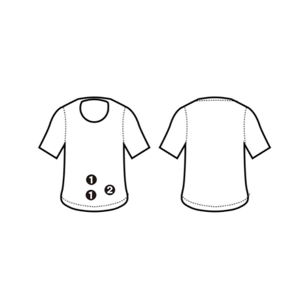 YOKO CHAN - YOKO CHAN ヨーコチャン Tシャツ・カットソー 38(M位) 白 