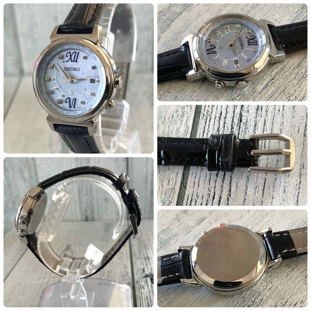 【限定】SEIKO ルキア 腕時計 1B25-0AF0 電波ソーラー