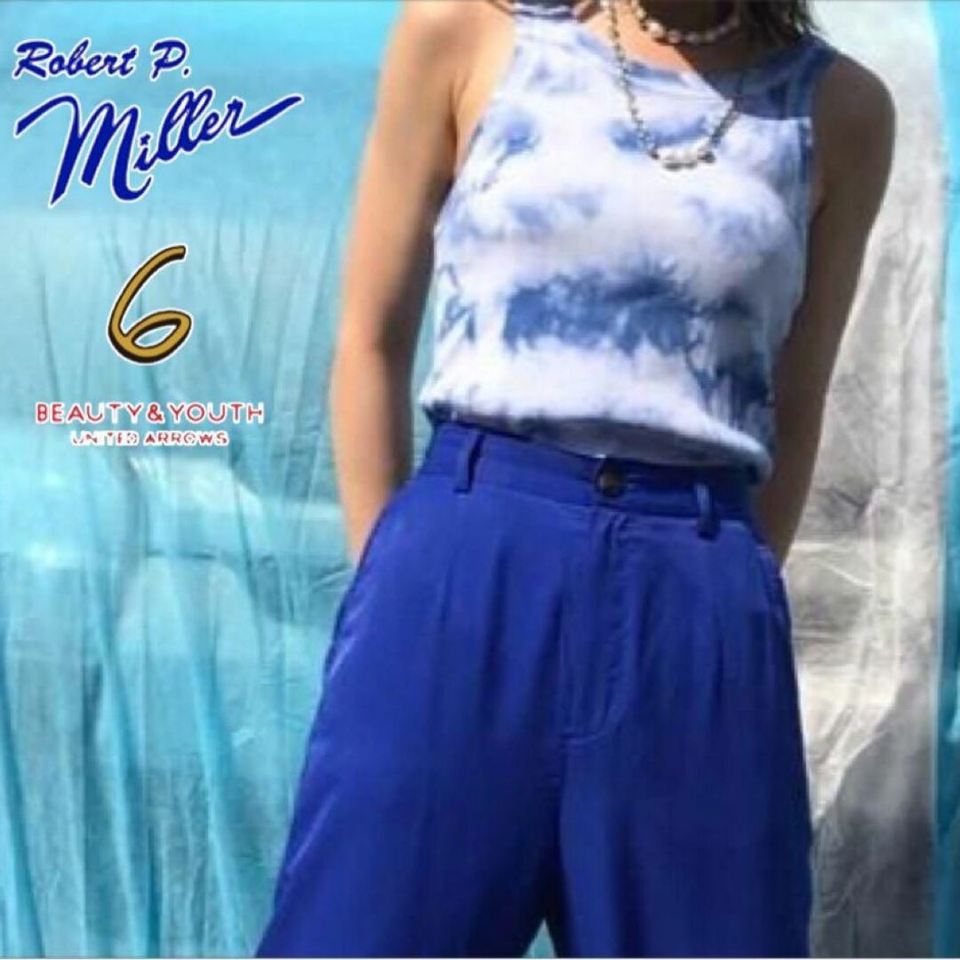 6 (ROKU) - Robert.P.Miller×6(ROKU) TIE DYE TANK TOPの通販 by