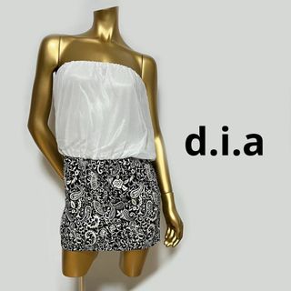 ダイア(d.i.a)の【2985】d.i.a ベアトップ ワンピース F(ミニワンピース)