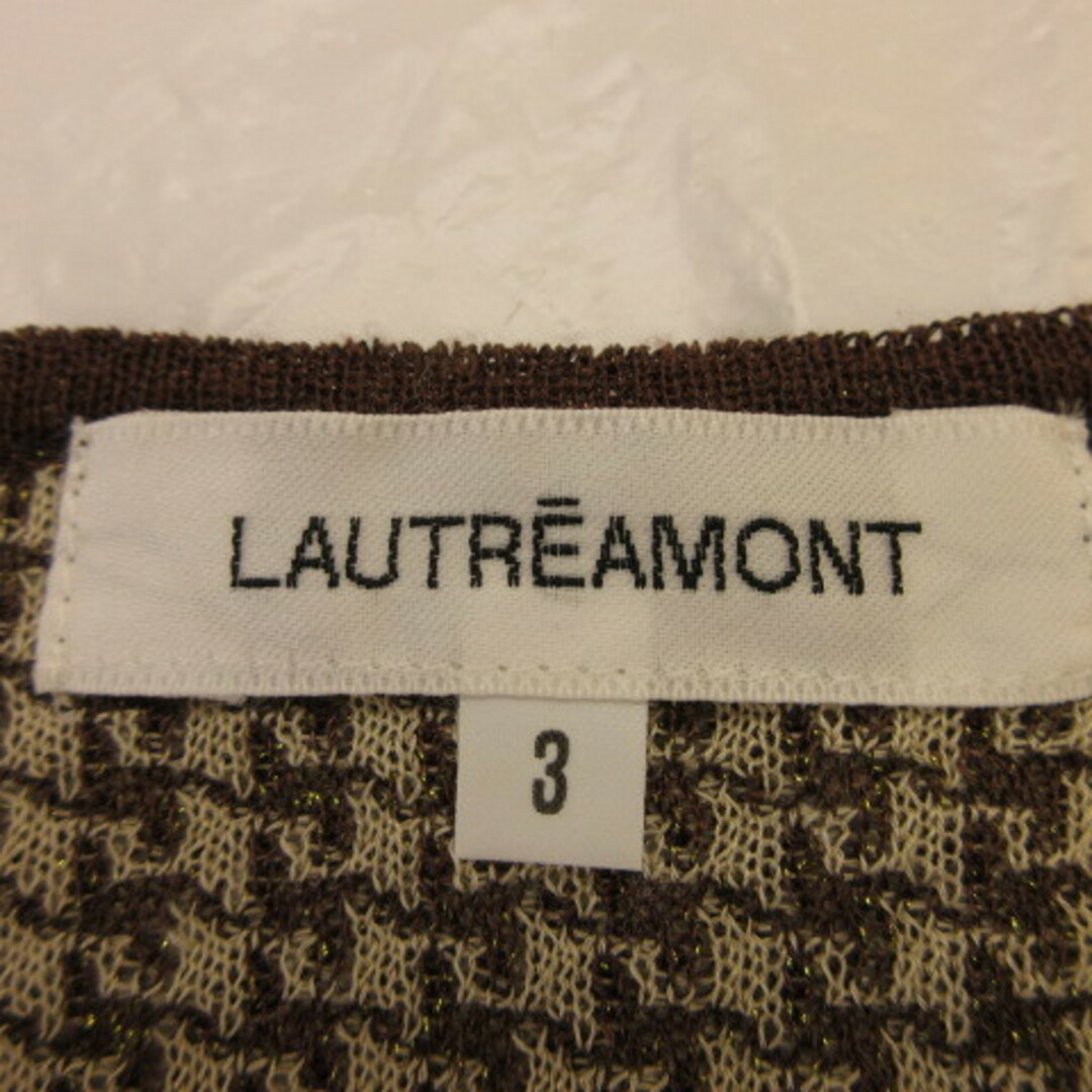 LAUTREAMONT(ロートレアモン)のロートレアモン LAUTREAMONT ニット セーター ノースリーブ Vネック レディースのトップス(ニット/セーター)の商品写真