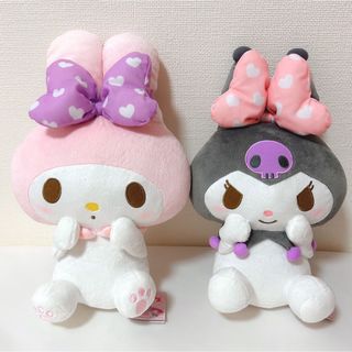 サンリオ - マイメロディ みみむすび BIGぬいぐるみ マイメロ クロミの