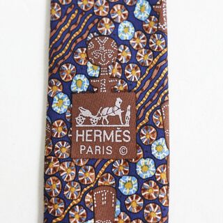 Hermes - 未使用品○HERMES エルメス 7639TA シルク100％ 花柄/和柄