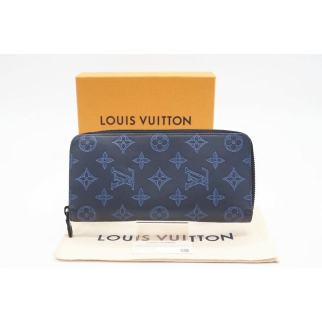 カラー系統ネイビーブルーLOUIS VUITTON ルイ ヴィトン ジッピーウォレット