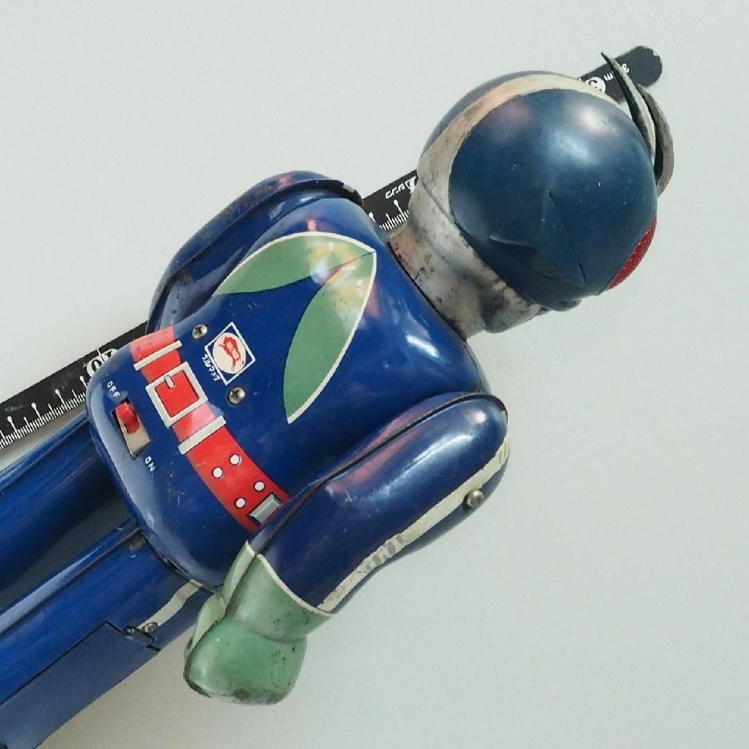 ブルマァク【仮面ライダー電動歩行 錆有 電池蓋リメイク動作不良 ブルマァク【仮面ライダー電動歩行 錆有 電池蓋リメイク動作不良