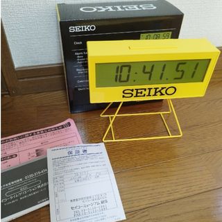 セイコー(SEIKO)のSEIKO SQ817Y ミニスポーツタイマークロック(その他)