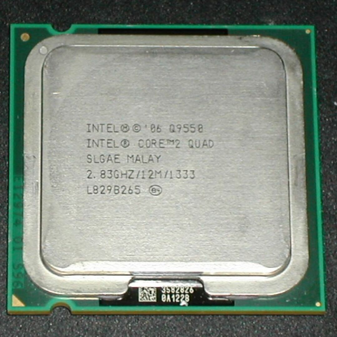 4コアCPU　Core2 Quad Q9550S　SLGAE　LGA775