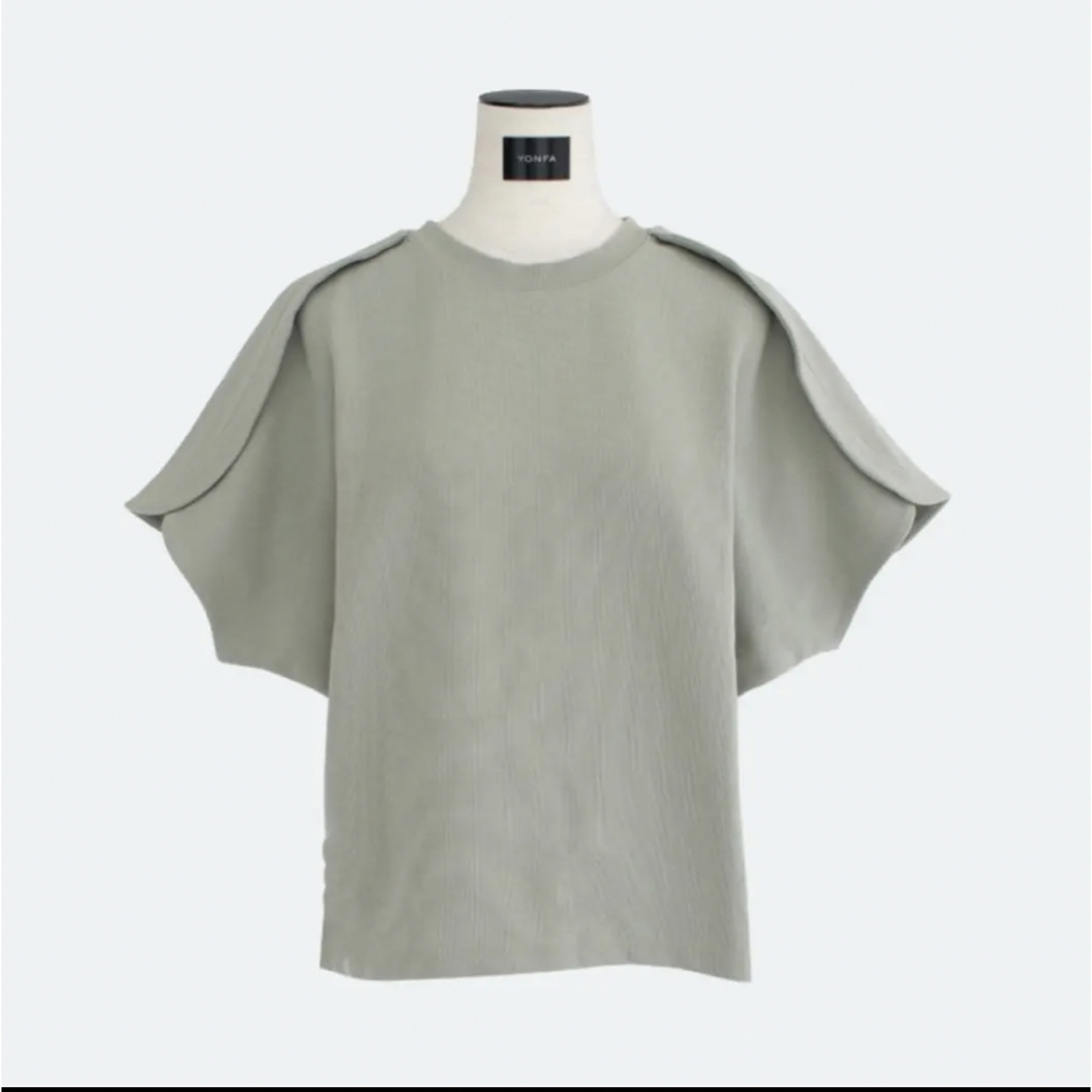 オンラインストア最安 yonfa ヨンファ チューリップスリーブTee mint オンラインストア最安 yonfa ヨンファ チューリップスリーブTee mint