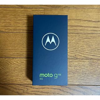 モトローラ(Motorola)のモトローラ Motorola moto g52j 5G ホワイト SIMフリー(スマートフォン本体)