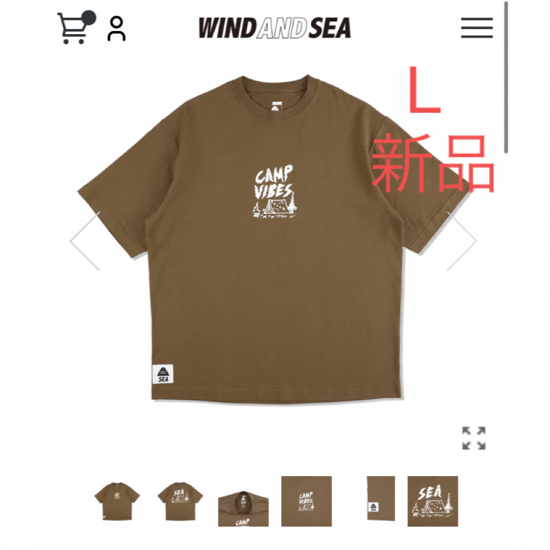 wind and sea ポーラーコラボTシャツ-