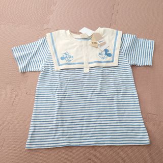 シマムラ(しまむら)の◆ 新品 タグ付き リトシー ディズニー セーラーtシャツ 120 ブルー ◆(Tシャツ/カットソー)