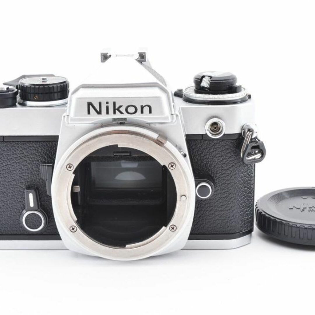 超美品 NIKON FE シルバー フィルムカメラ　モルト新品交換済　Y713