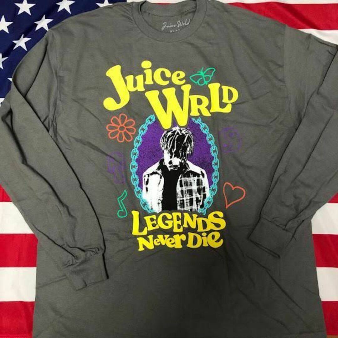 Juice WRLD Tシャツ ジュースワールド999クラブ RAPTEES