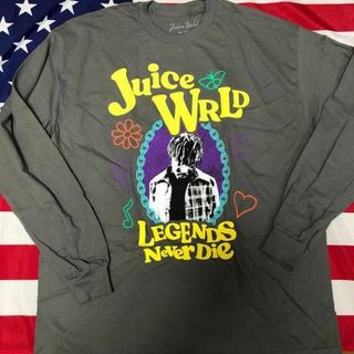 ミュージックティー(MUSIC TEE)のJuice WRLD Tシャツ ジュースワールド999クラブ RAPTEES(Tシャツ/カットソー(七分/長袖))