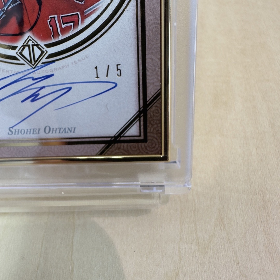 MLB - 2018 TOPPS 大谷翔平 5枚限定 1/5 直筆サインカードの通販 by