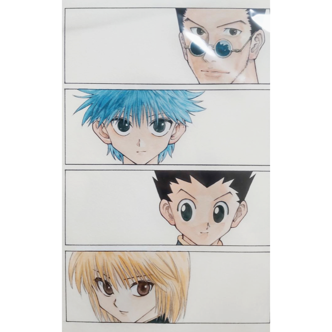 受注生産】 冨樫義博展 HUNTER×HUNTER 額装高精細 複製原画 ...