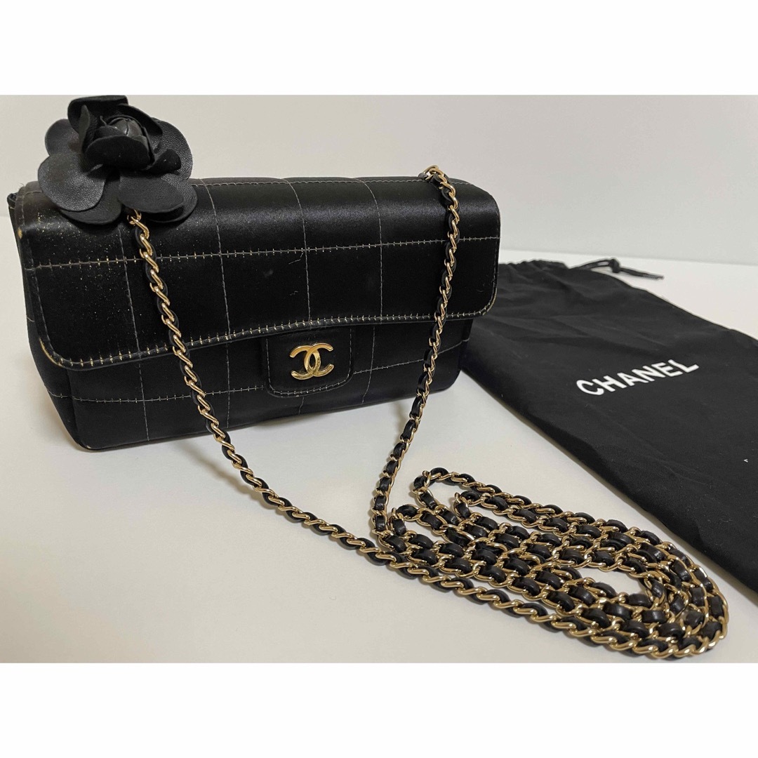 CHANEL シャネル バック ブラックショルダーバッグ