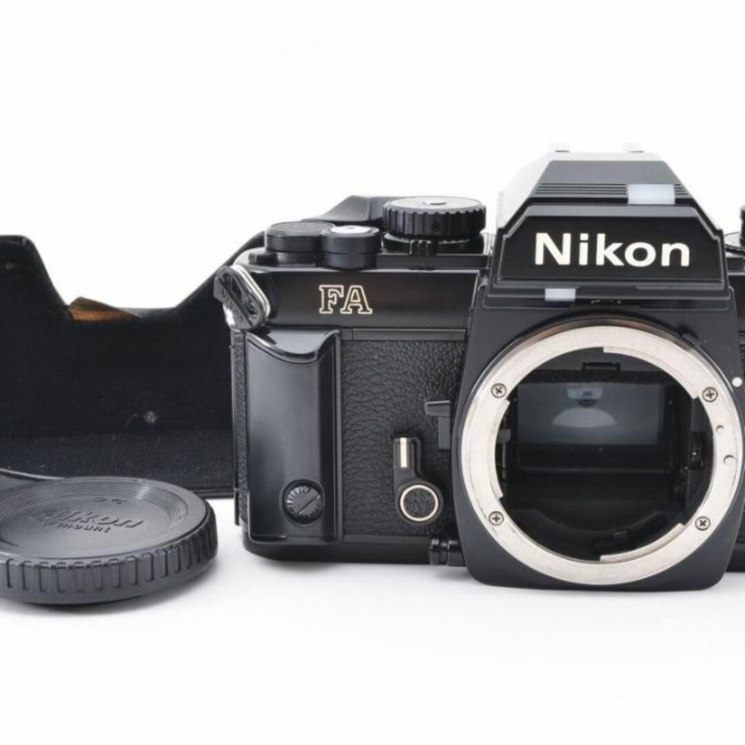 超美品 NIKON FA ブラック フィルムカメラ　モルト新品交換済　Y663