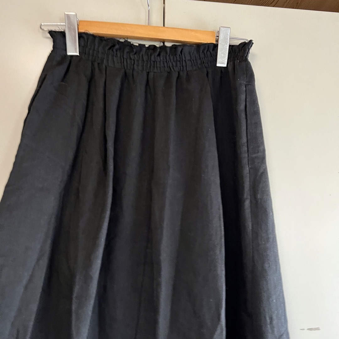 JOHNBULL(ジョンブル)のジョンブル　麻混ロングフレアースカート　 レディースのスカート(ロングスカート)の商品写真
