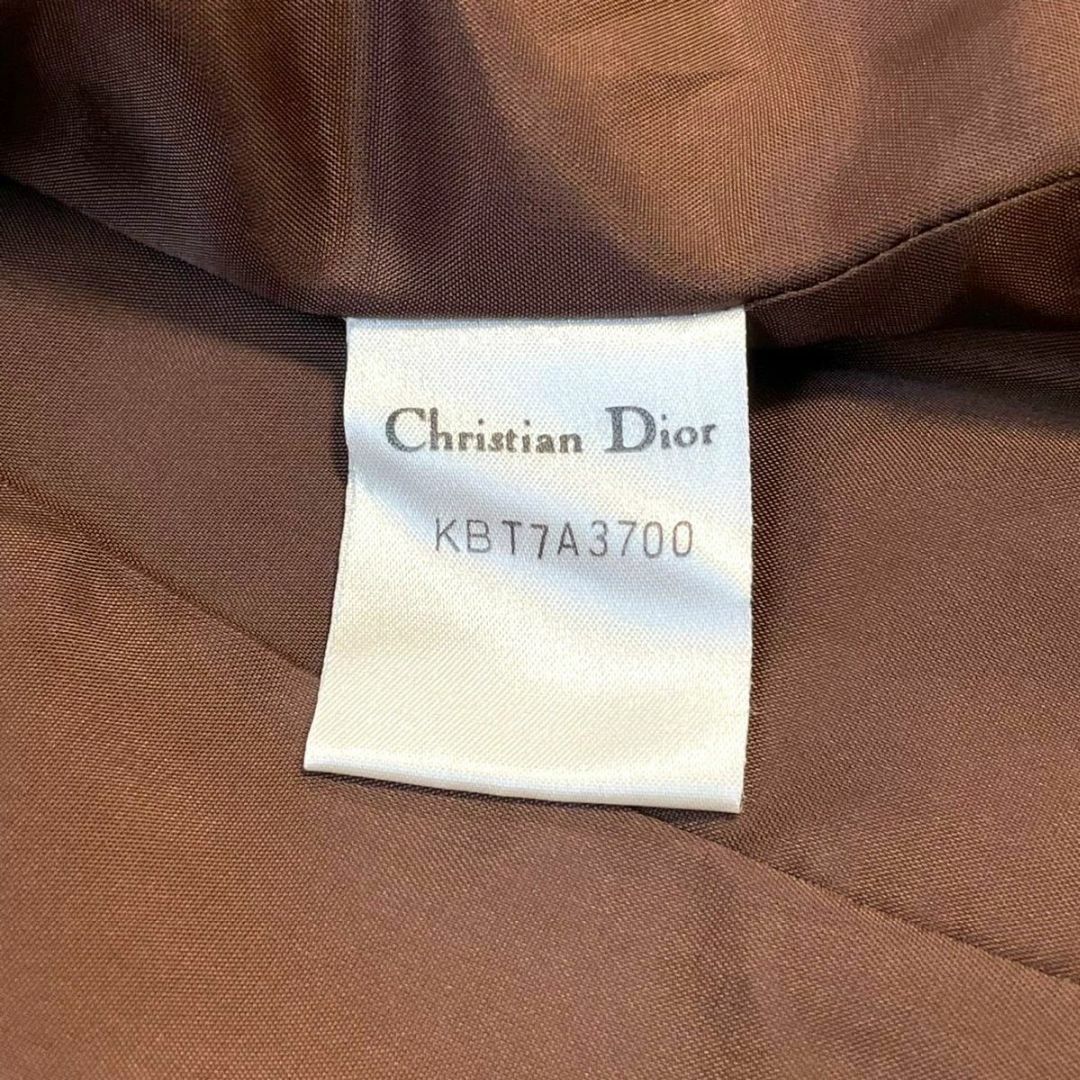 Christian Dior(クリスチャンディオール)の【超美品】Dior チェック ツイード ジャケット シングル ヴィンテージ レディースのジャケット/アウター(テーラードジャケット)の商品写真