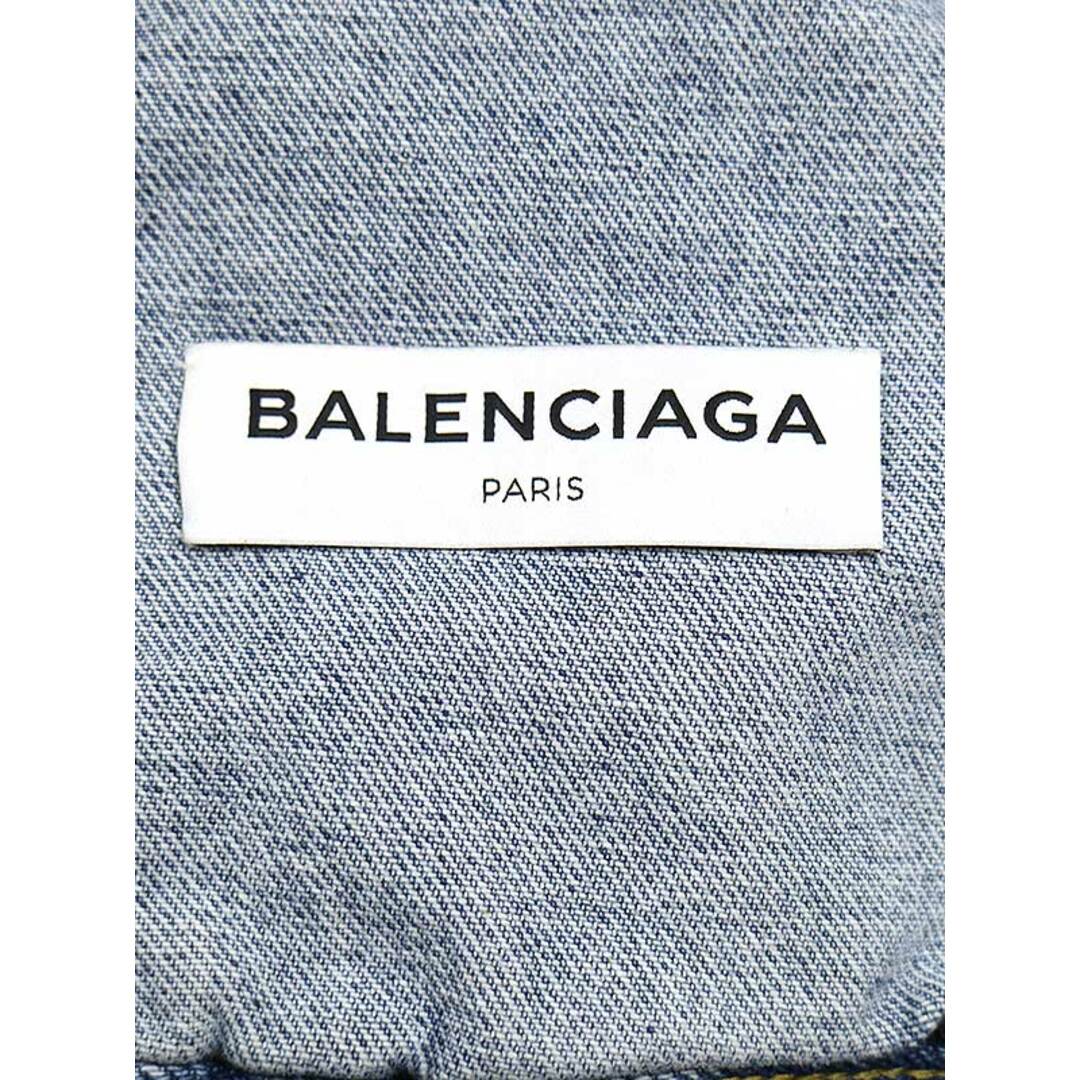 Balenciaga(バレンシアガ)のBALENCIAGA バレンシアガ スウィングデニムジャケット レディースのジャケット/アウター(Gジャン/デニムジャケット)の商品写真