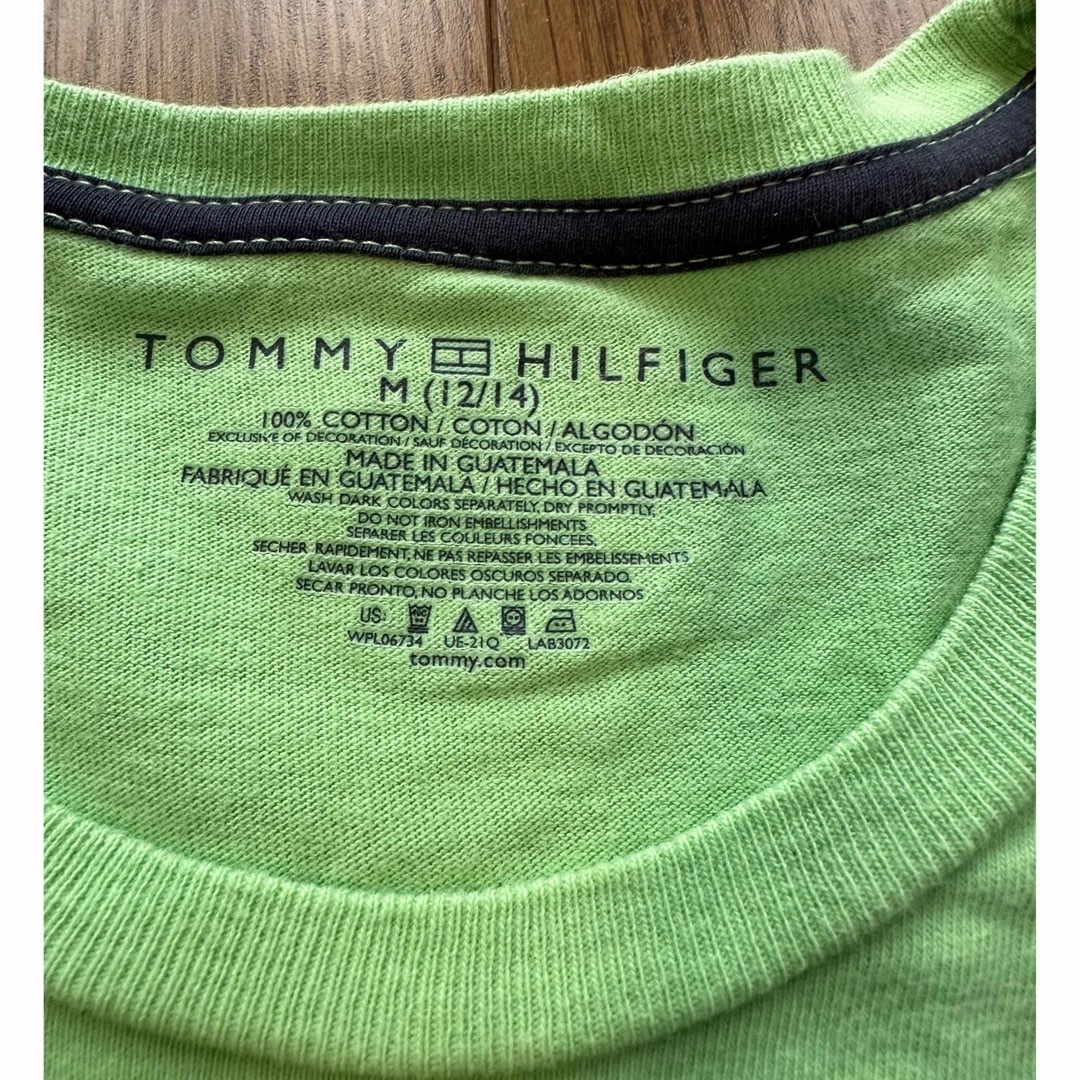 TOMMY HILFIGER(トミーヒルフィガー)のトミーヒルフィガー　キッズTシャツ　150㎝ キッズ/ベビー/マタニティのキッズ服男の子用(90cm~)(Tシャツ/カットソー)の商品写真