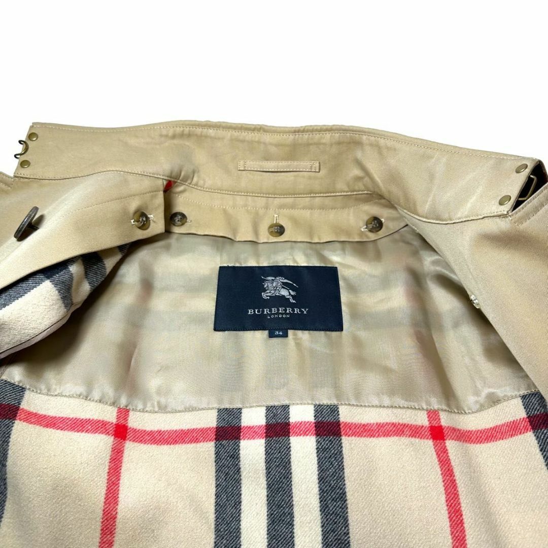BURBERRY - 【超美品】バーバリーロンドン トレンチコート チェック