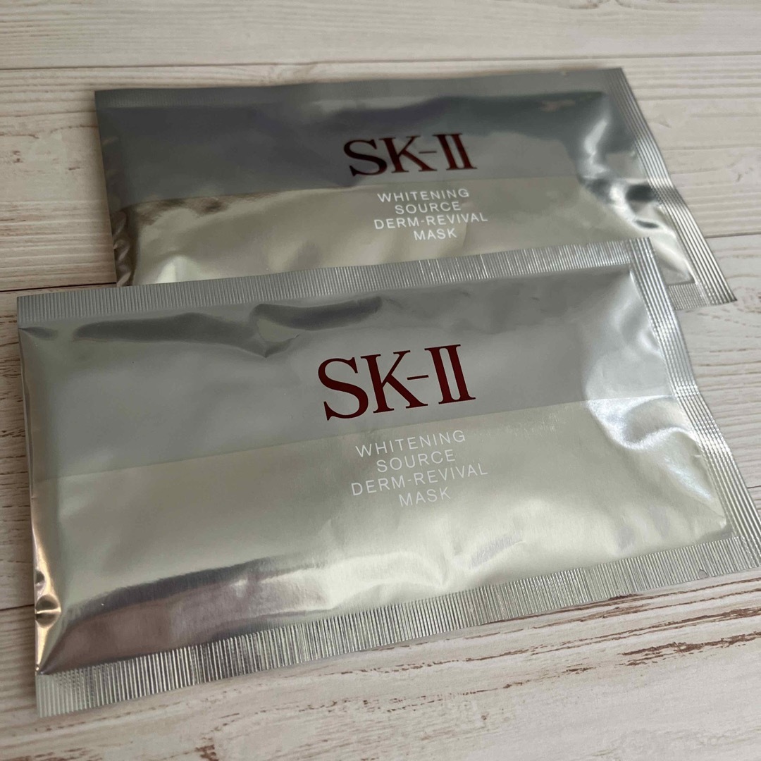 SK-II(エスケーツー)のSK-Ⅱ ホワイトニングソース ダーム・リバイバル マスク 2枚 コスメ/美容のスキンケア/基礎化粧品(パック/フェイスマスク)の商品写真