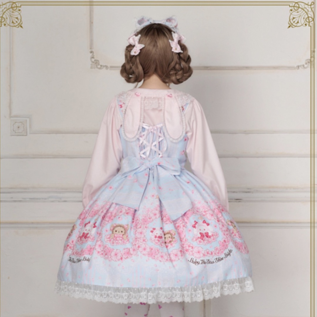BABY,THE STARS SHINE BRIGHT - SA♡KU♡RAくみゃちゃん柄ジャンパー BABY,THE STARS SHINE BRIGHT - SA♡KU♡RAくみゃちゃん柄ジャンパー