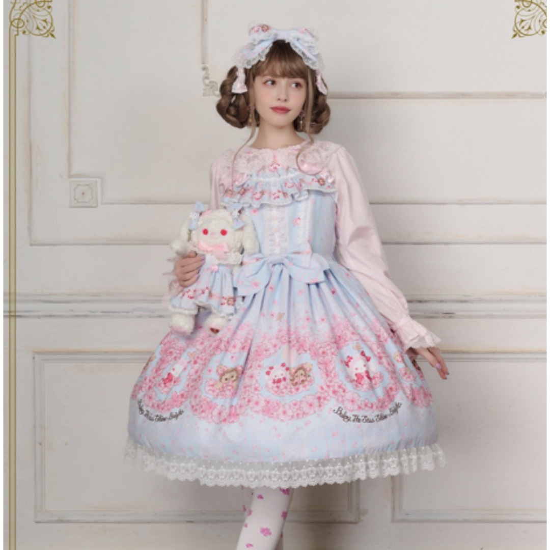 BABY,THE STARS SHINE BRIGHT - SA♡KU♡RAくみゃちゃん柄ジャンパー BABY,THE STARS SHINE BRIGHT - SA♡KU♡RAくみゃちゃん柄ジャンパー