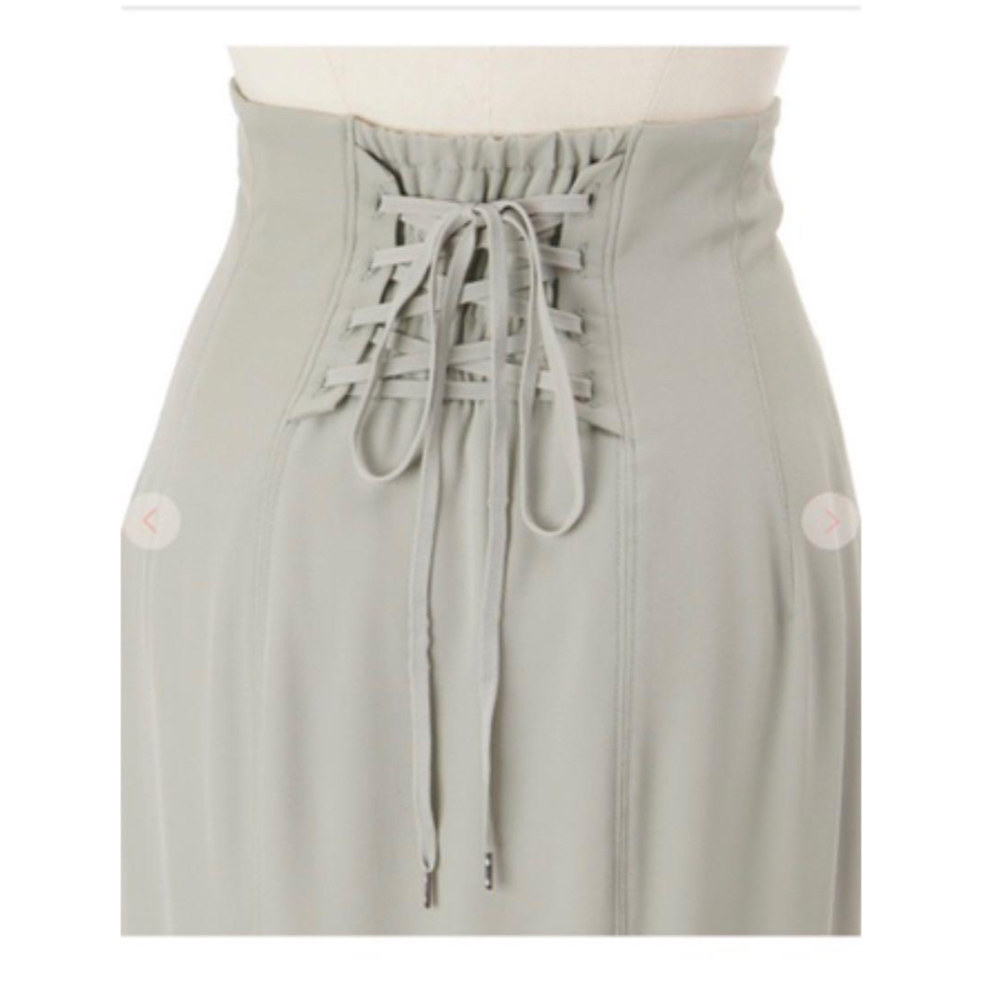 COCO DEAL(ココディール)のCOCO DEAL ココディール 異素材切替 プリーツ マーメイドスカート レディースのスカート(ロングスカート)の商品写真