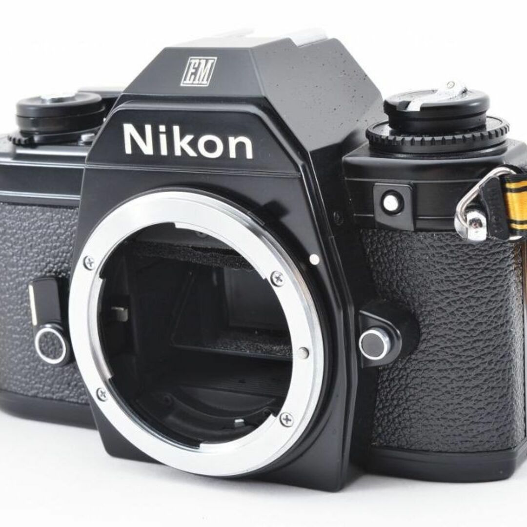 超美品 NIKON ニコン EM フィルムカメラ モルト新品交換済 Y959