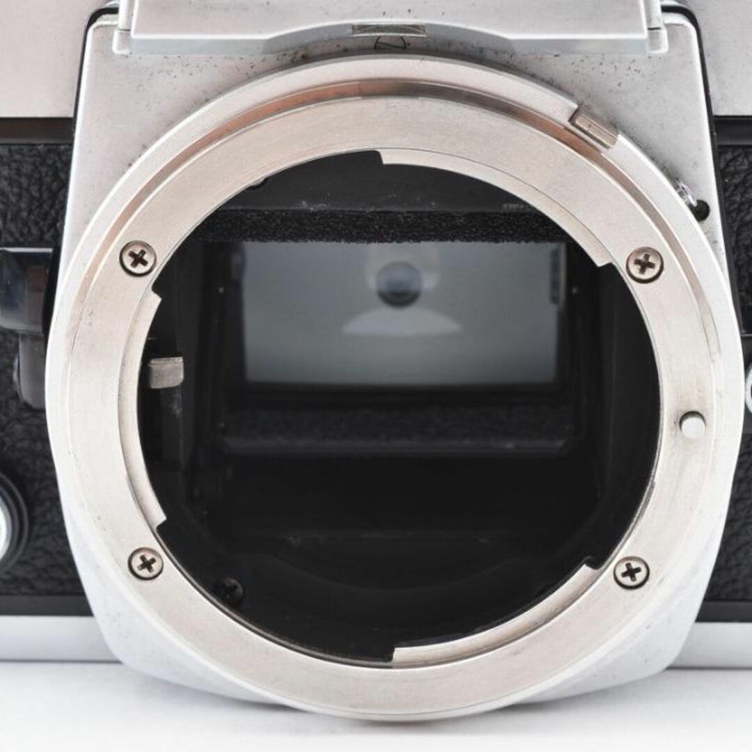 超美品 NIKON FM シルバー フィルムカメラ モルト新品交換済 Y856