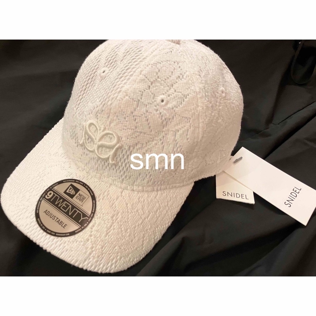 レディースsnidel × new era コラボ　キャップ　23ss  今期新作　新品