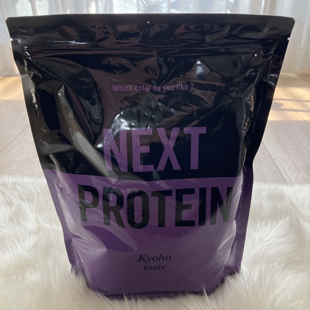 NEXT PROTEIN 巨峰味 グレープ ホエイプロテイン 1kg  食品/飲料/酒の健康食品(プロテイン)の商品写真