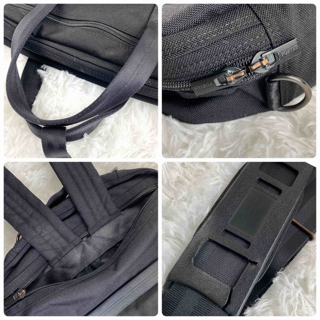 PORTER - 【PORTER】ポーター 3way ビジネスバッグ 黒 A4 PC収納可の