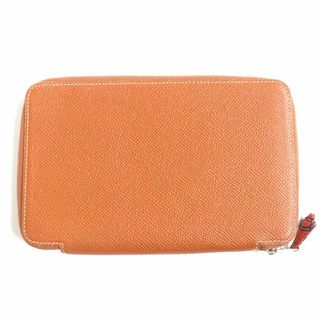 Hermes - 美品▽エルメス アジェンダジップ シルクイン ラウンド