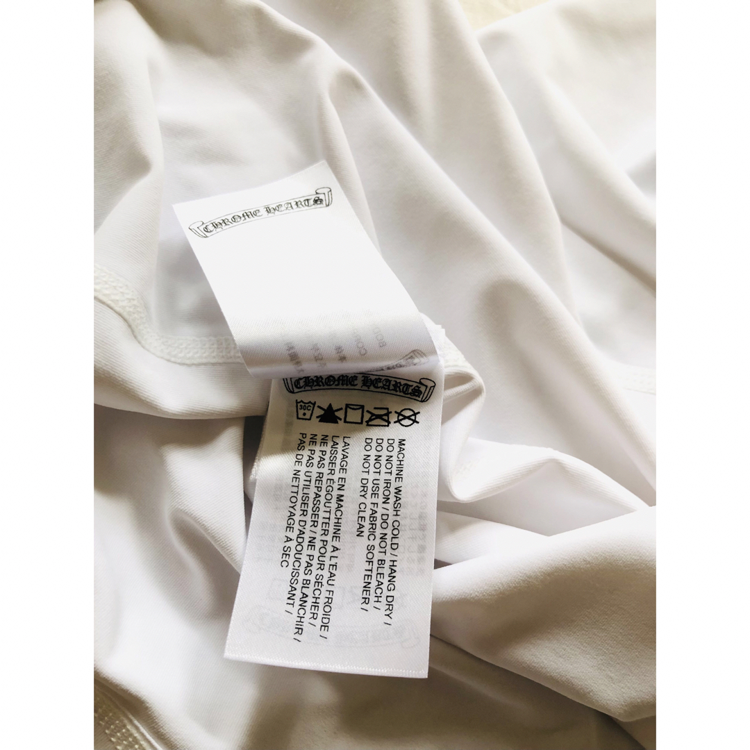 本物クロムハーツラッシュガードL白ロンTシャツ水着ウェットスーツ