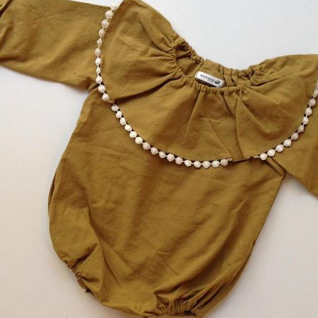 Bonpoint(ボンポワン)のponponロンパース キッズ/ベビー/マタニティのベビー服(~85cm)(ロンパース)の商品写真
