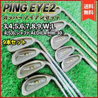 PING EYE2 アイアン ベリリウムカッパー8本 (グリップ新品交換済)