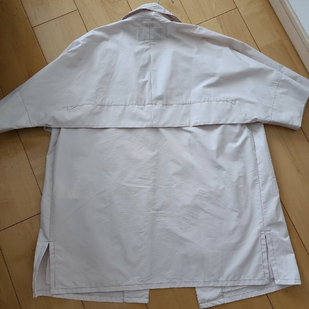 OVERCOAT】21SS ドロップショルダー半袖シャツ アイボリー - シャツ