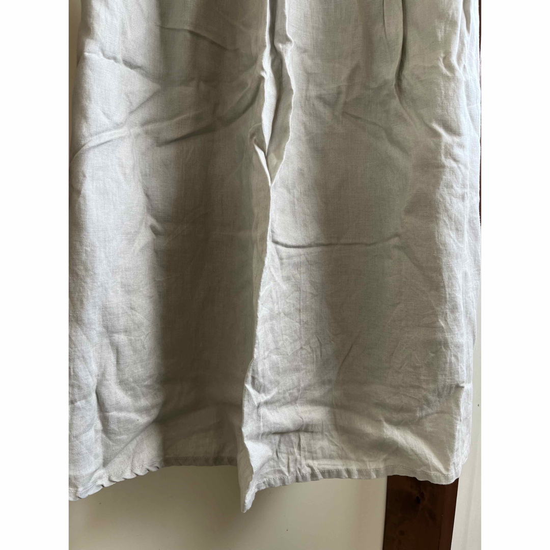 ロングスカート  麻　フレア レディースのスカート(ロングスカート)の商品写真