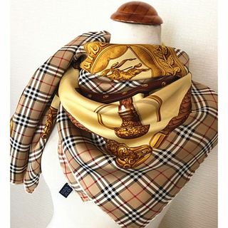 バーバリー(BURBERRY) ヴィンテージ バンダナ/スカーフ(レディース)の バーバリー(BURBERRY) ヴィンテージ バンダナ/スカーフ(レディース)の